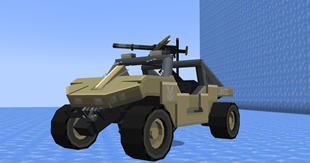 Desert Camouflage Warthog