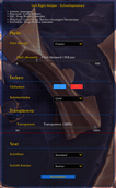 Quick Option Panel