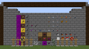 Items, Blocks and Armor