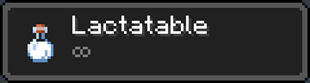 Lactatable Effect