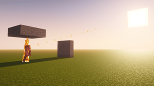Burning little wall & top