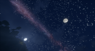 Divine Screenshot using Bliss shader and modded Skybox