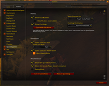 Addon Options