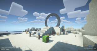 Milkyway stargate in Desert