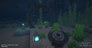 Pegasus stargate on bottom of ocean