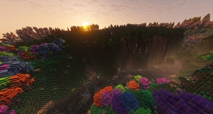 Valley Carving Mountains