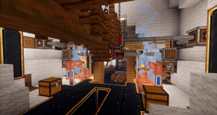 Initial airship interior