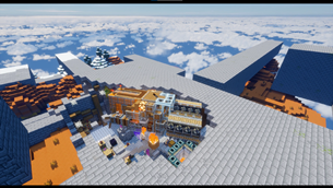 Excavate ruins using a vehicle