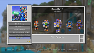Skin Pack(Mega Man X)