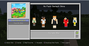 Predefined skins