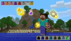 STEVE WITH RPG INVENTORY