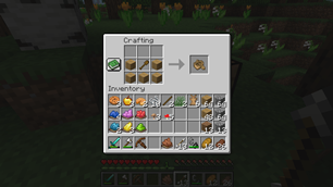 Minecraft Bedrock's Boats recipe
