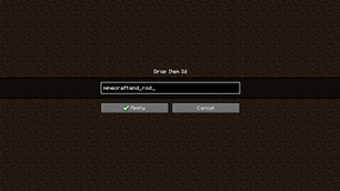 Drop item config