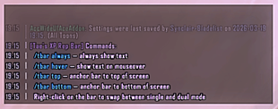 Slash commands