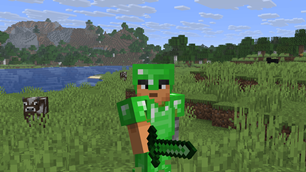 Full set of Emerald Armors.