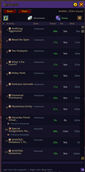 RouteSweet List view