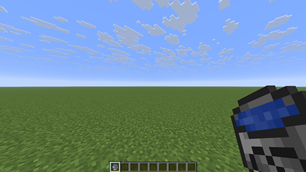 Holding Infinite Water Bucket.