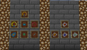 New accessories and scrolls