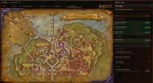 MidnightUI: Map & Quest Log 