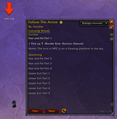 Sojourner Questing Routes