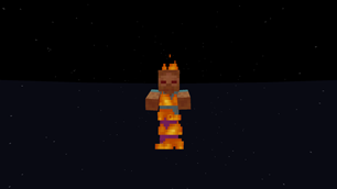 Fire on a entity