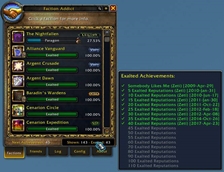 Faction Addict - Exalted Tooltip