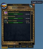 Faction Addict - Search Feature