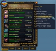 Faction Addict - Standing Filter Button