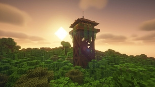 Abandoned watchtower