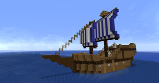 Villagers ship