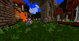 Player runs into possesed armor knights in an abandoned vestige