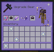 menu example - smithing table