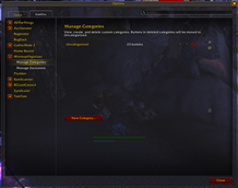 Category Settings