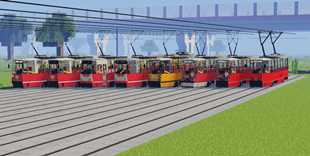 All trams from this pack.