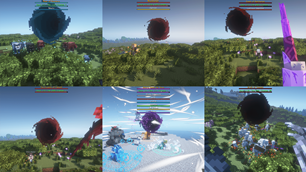 End game boss fights!