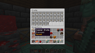 Exposed Waxed Copper Grate