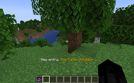 Display Message on Pick-Up of Lore Book