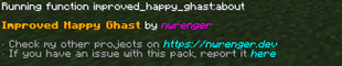 About Panel Message