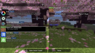 mods menu