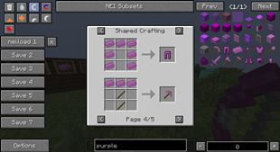 Leggings/Pickaxe
