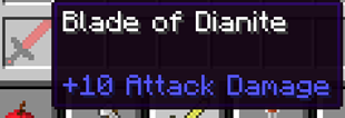 Blade of Dianite