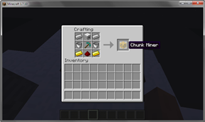 Mining machine recipe