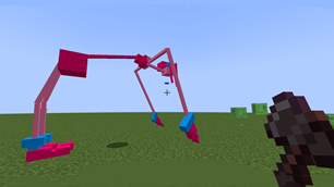 Mommy long leg walking