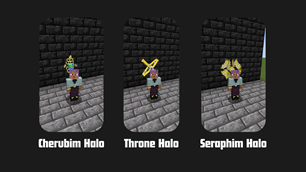 Cherubim, Throne and Seraphim Halos