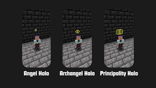 Angel, Archangel and Principality Halos
