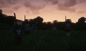 Mob Fighting Scene (Complementary Unbound Shaders)