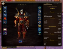 New Character UI