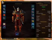 New Character UI - PvP Content