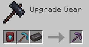 Regular pickaxe upgrade