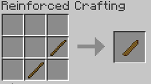 Reinforced stick craft
